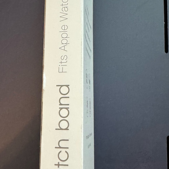 BANDZ WATCHBAND GREEN FITS APPLE WATCH 38/40MM FABRIC  BAND BAW40021-BLWH NEW - Picture 3 of 3